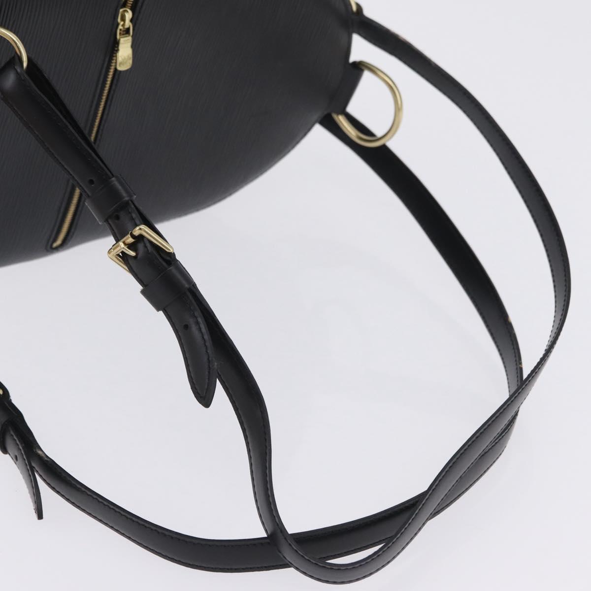 LOUIS VUITTON Epi Mabillon Backpack Black M52232 LV Auth 204031A