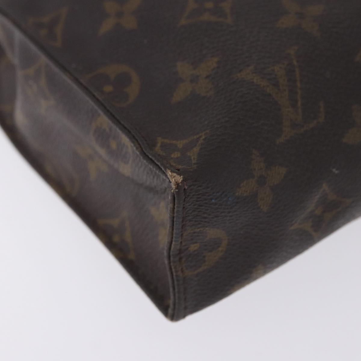 LOUIS VUITTON Monogram Poche Toilette 26 Pouch M47542 LV Auth 204032