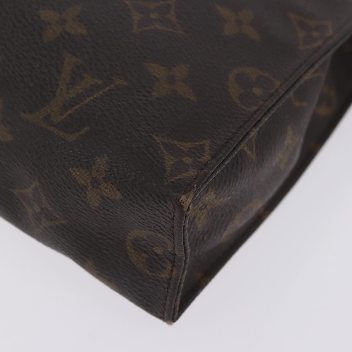LOUIS VUITTON Monogram Poche Toilette 26 Pouch M47542 LV Auth 204032