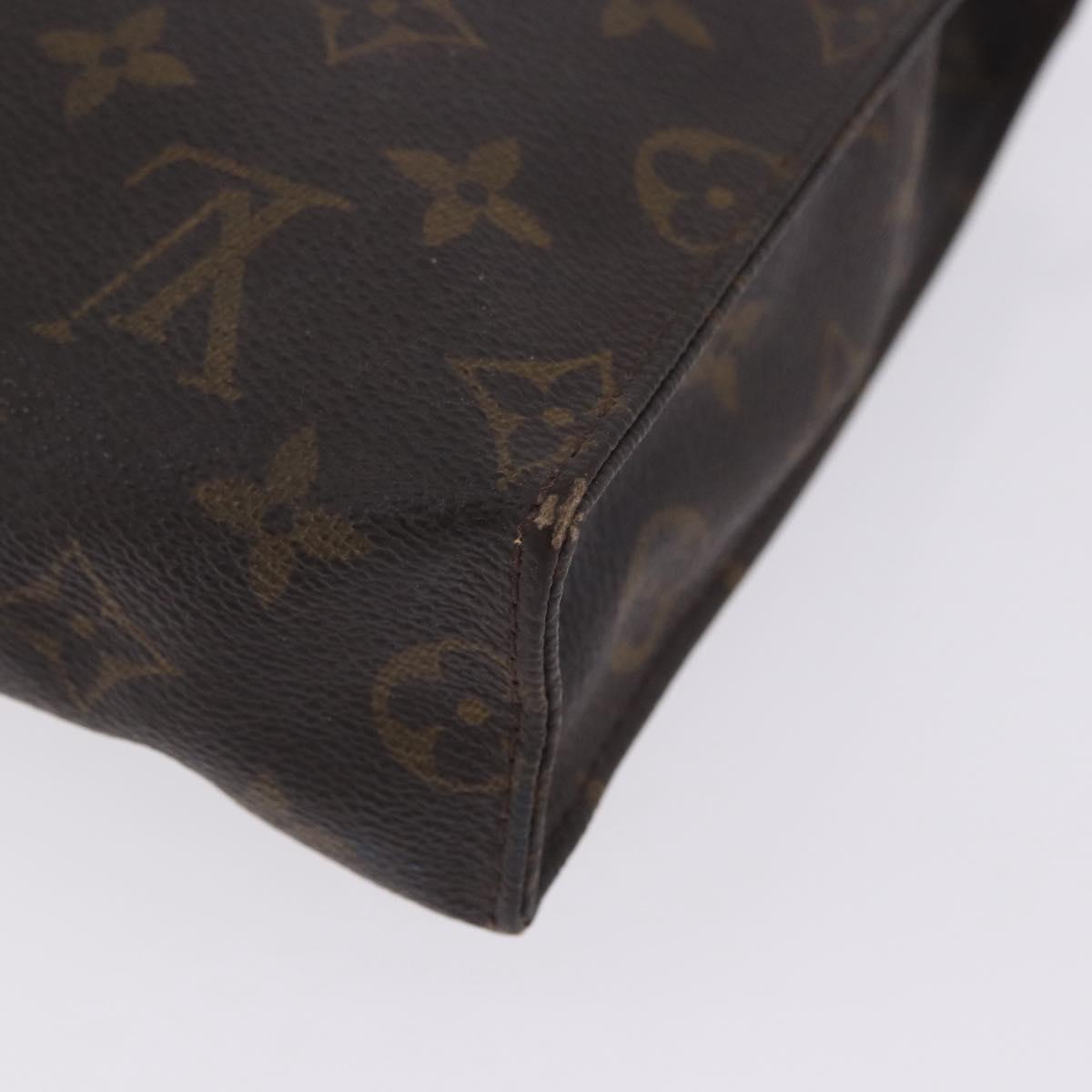 LOUIS VUITTON Monogram Poche Toilette 26 Pouch M47542 LV Auth 204032