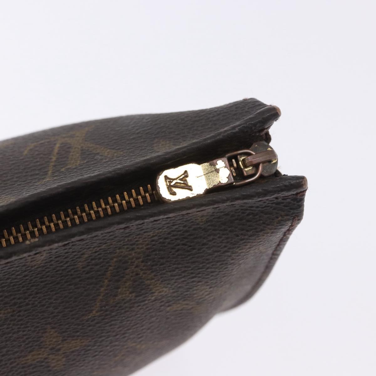 LOUIS VUITTON Monogram Poche Toilette 26 Pouch M47542 LV Auth 204032