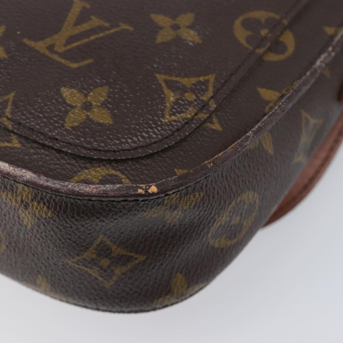 LOUIS VUITTON Monogram Saint Cloud MM Shoulder Bag M51243 LV Auth 204033