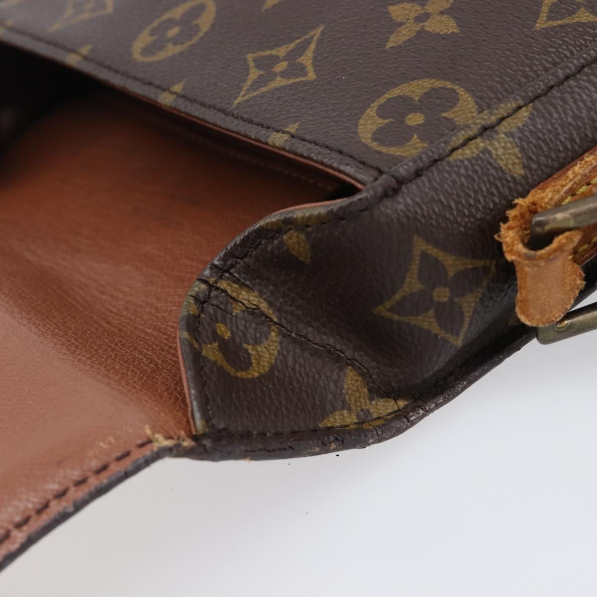 LOUIS VUITTON Monogram Saint Cloud MM Shoulder Bag M51243 LV Auth 204033