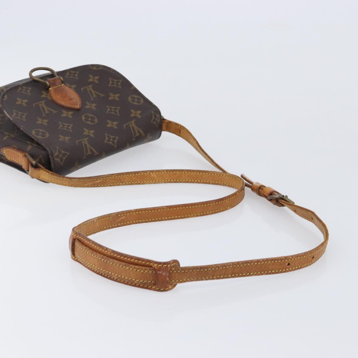 LOUIS VUITTON Monogram Saint Cloud MM Shoulder Bag M51243 LV Auth 204033