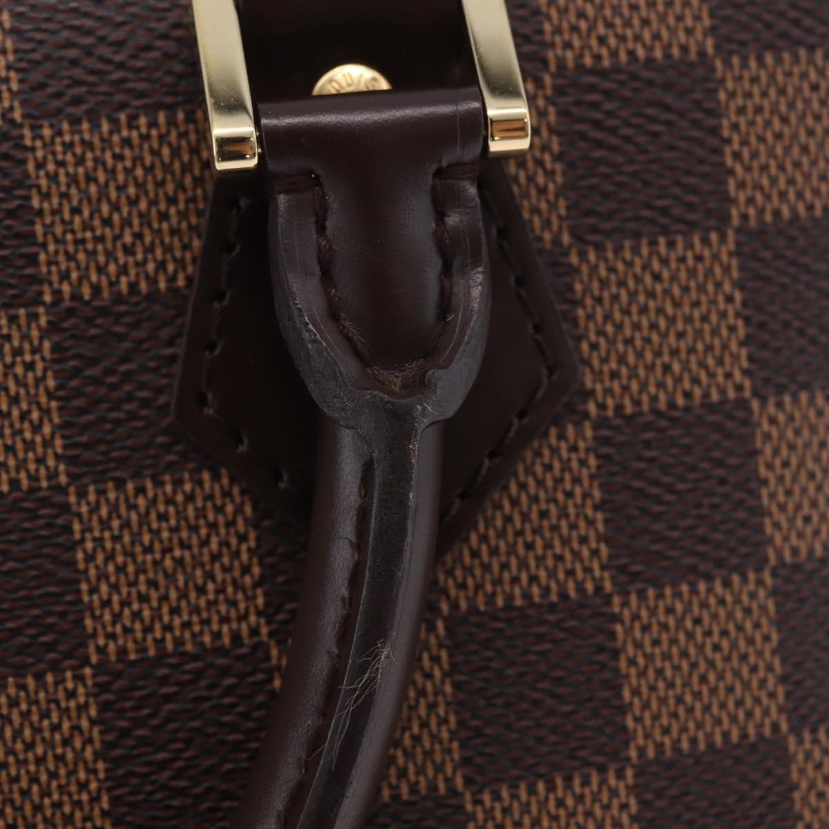 LOUIS VUITTON Damier Ebene Alma PM Hand Bag N53151 LV Auth 204034V