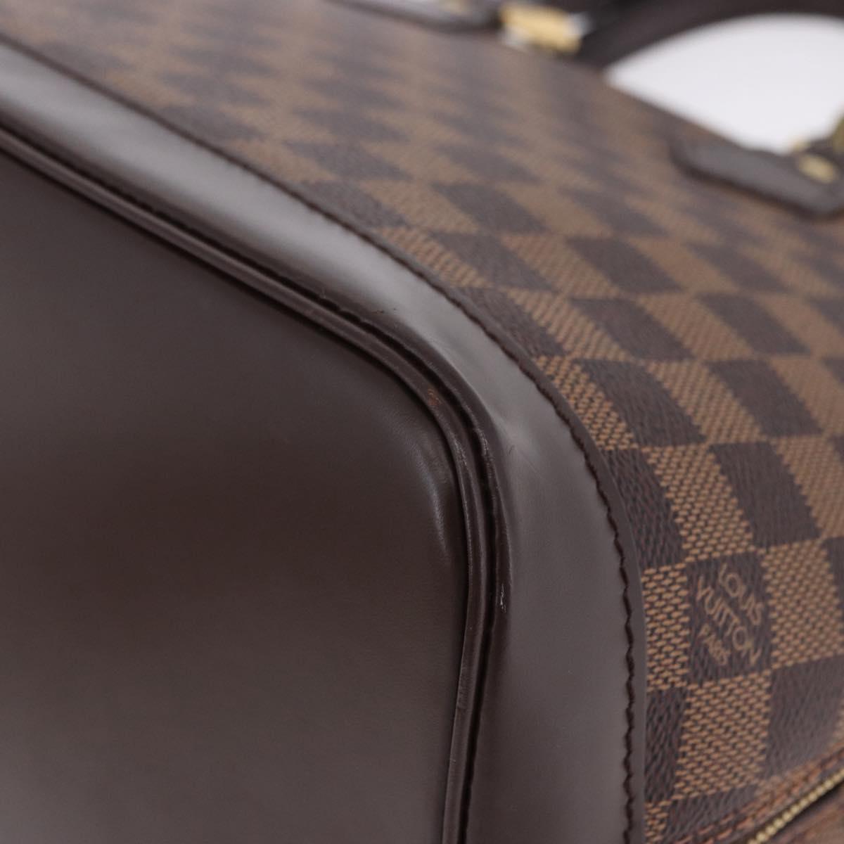 LOUIS VUITTON Damier Ebene Alma PM Hand Bag N53151 LV Auth 204034V