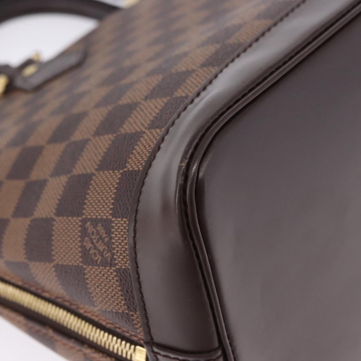 LOUIS VUITTON Damier Ebene Alma PM Hand Bag N53151 LV Auth 204034V