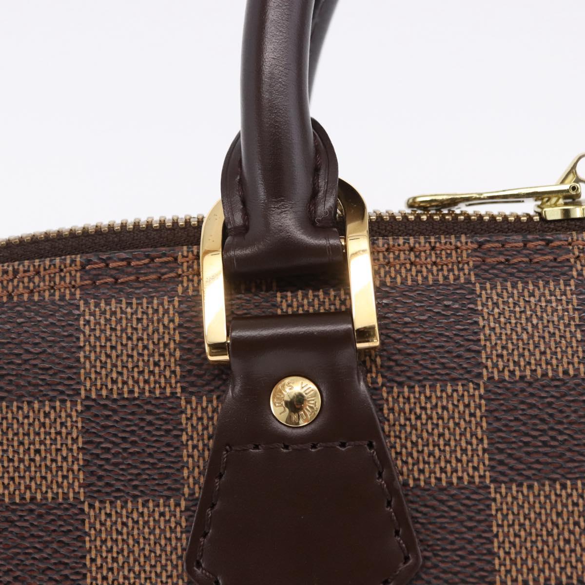 LOUIS VUITTON Damier Ebene Alma PM Hand Bag N53151 LV Auth 204034V