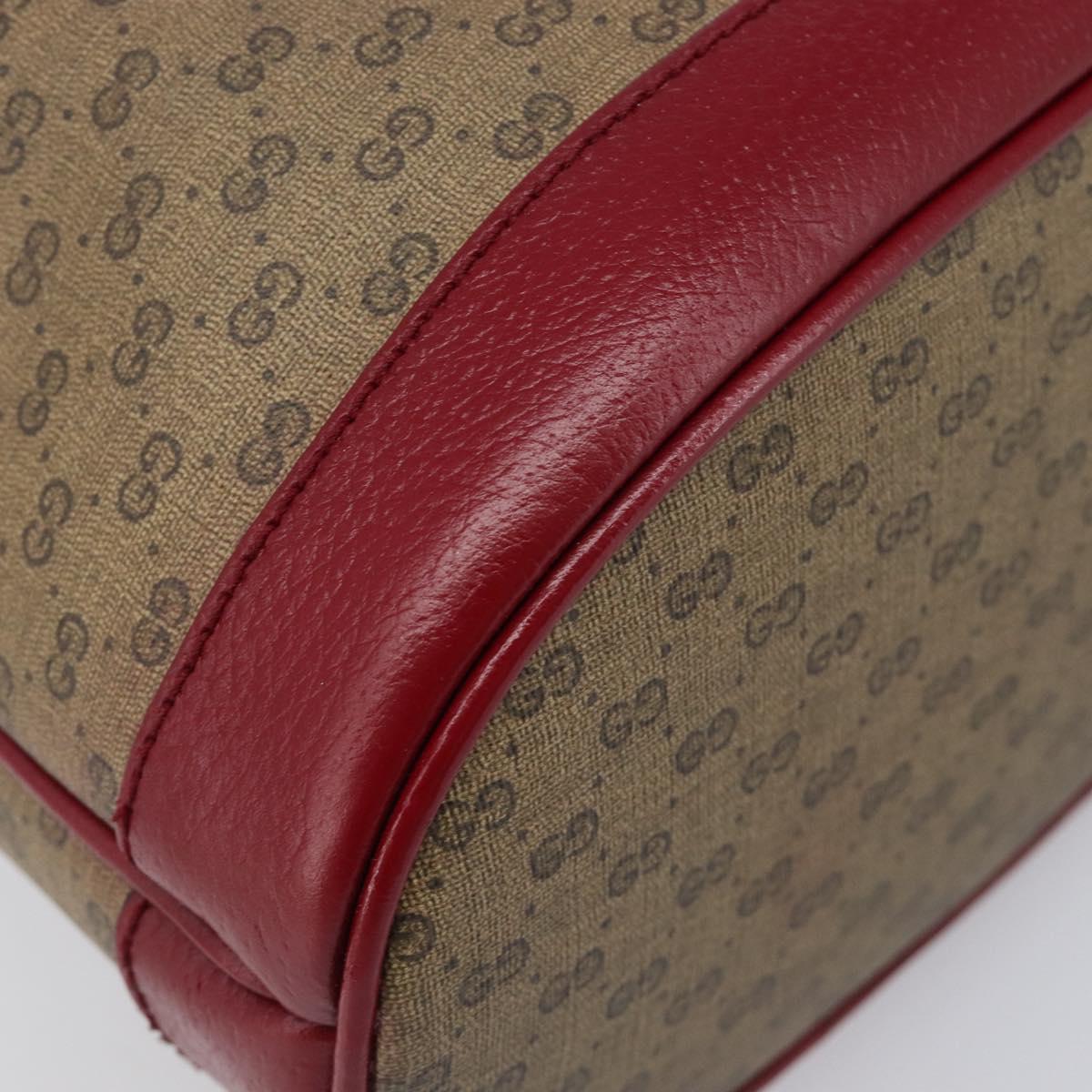 GUCCI Micro GG Supreme x Doraemon Fujiko Pro Bag PVC Beige 655597 Auth 204039SM