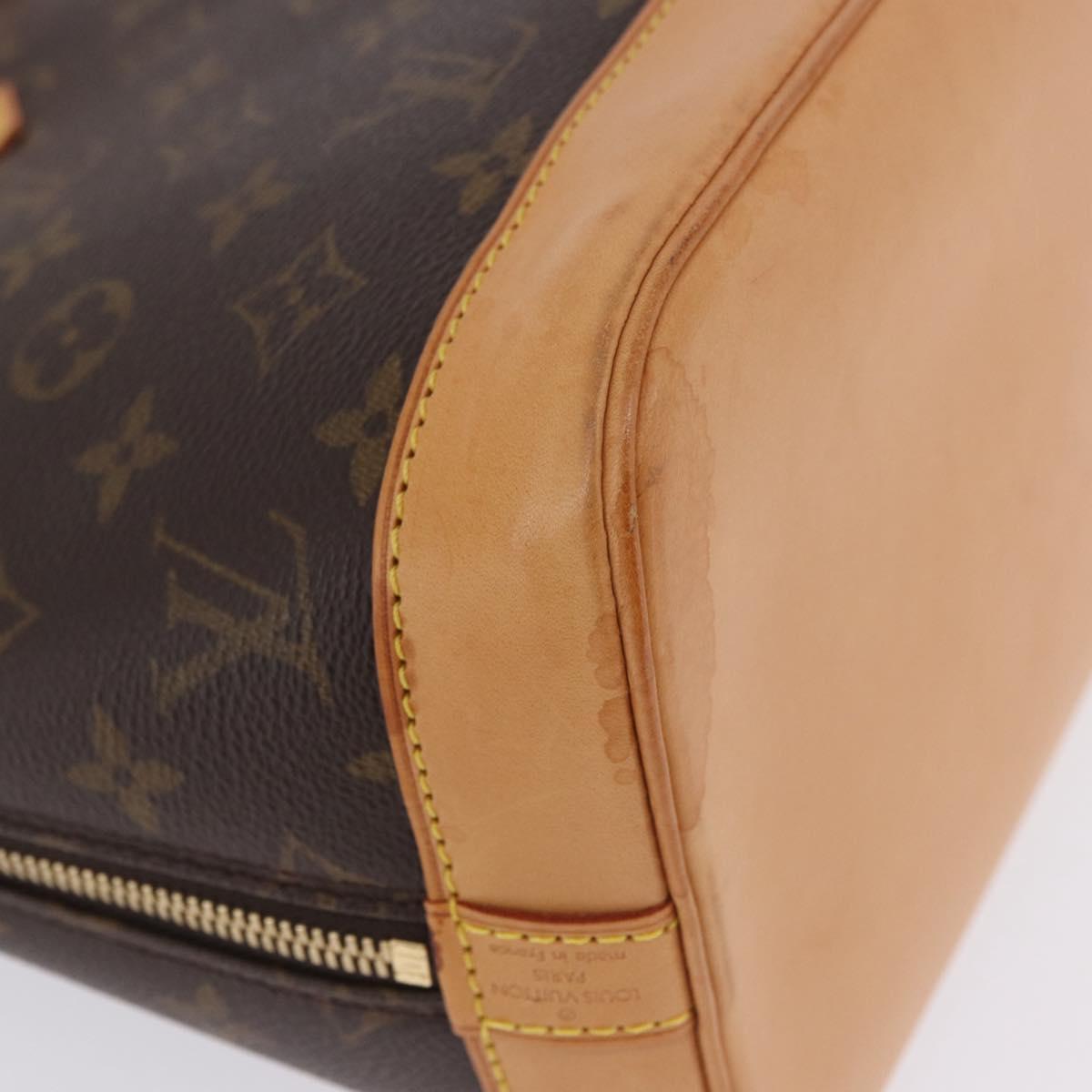 LOUIS VUITTON Monogram Alma Hand Bag M51130 LV Auth 204041V