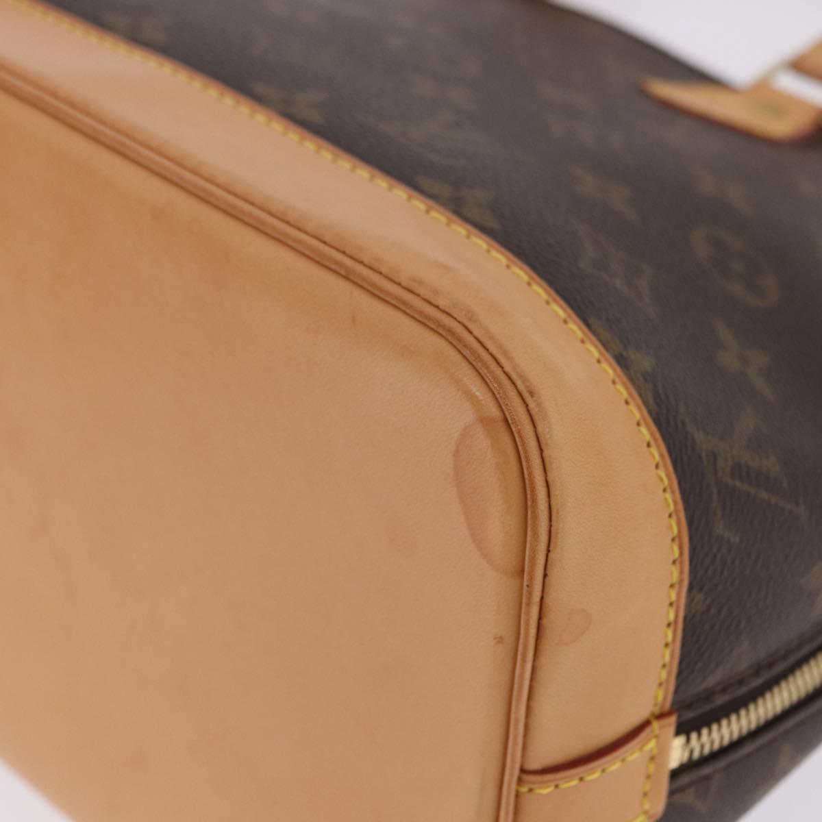 LOUIS VUITTON Monogram Alma Hand Bag M51130 LV Auth 204041V