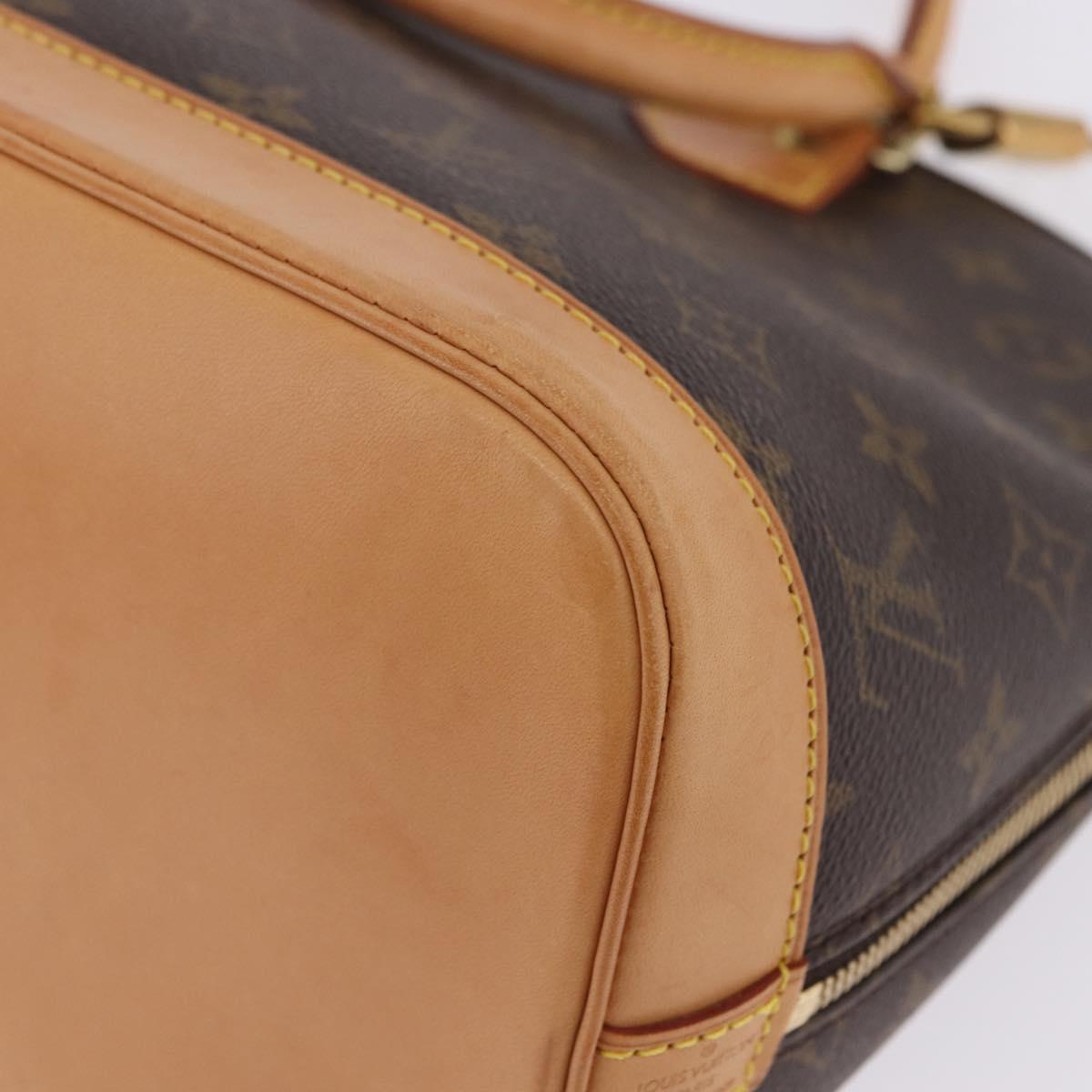 LOUIS VUITTON Monogram Alma Hand Bag M51130 LV Auth 204041V