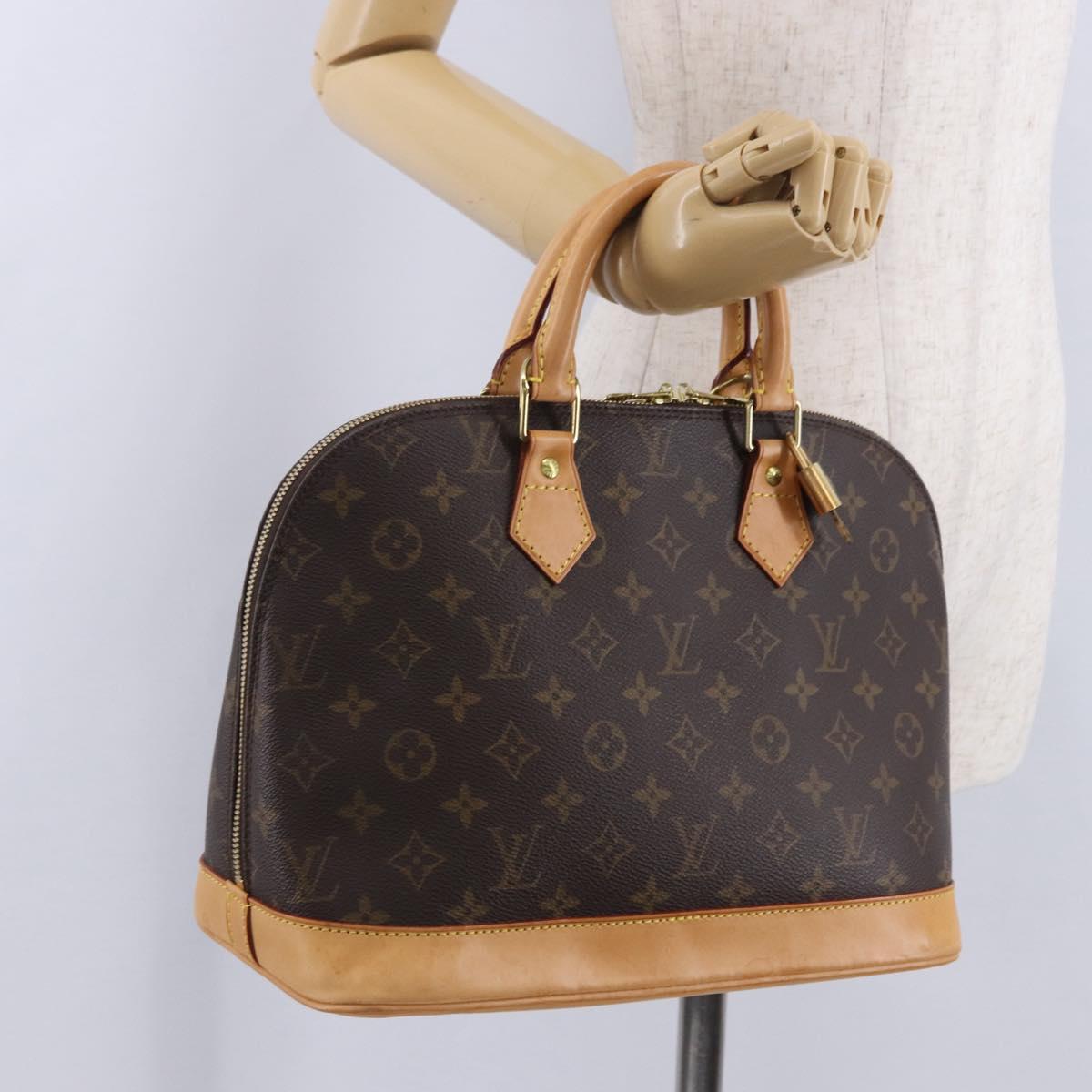 LOUIS VUITTON Monogram Alma Hand Bag M51130 LV Auth 204041V