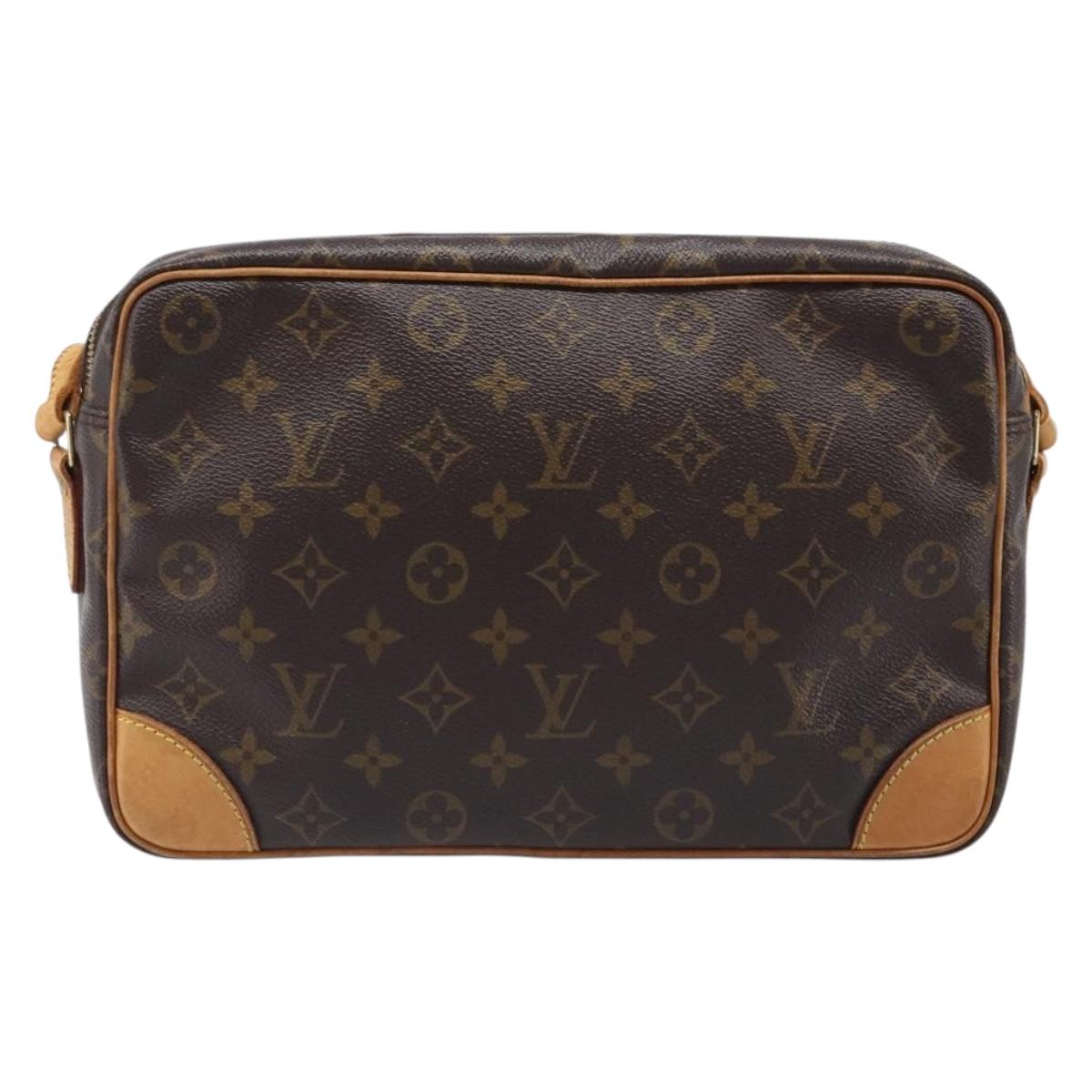 LOUIS VUITTON Monogram Trocadero 30 Shoulder Bag M51272 LV Auth 204050