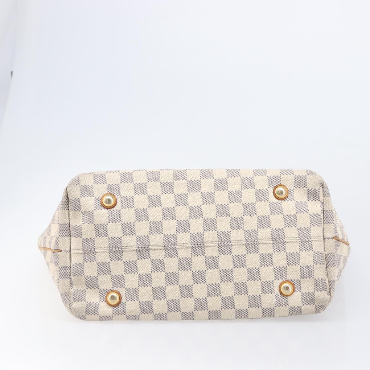 LOUIS VUITTON Damier Azur Cabas MM Shoulder Bag N41375 LV Auth 204051