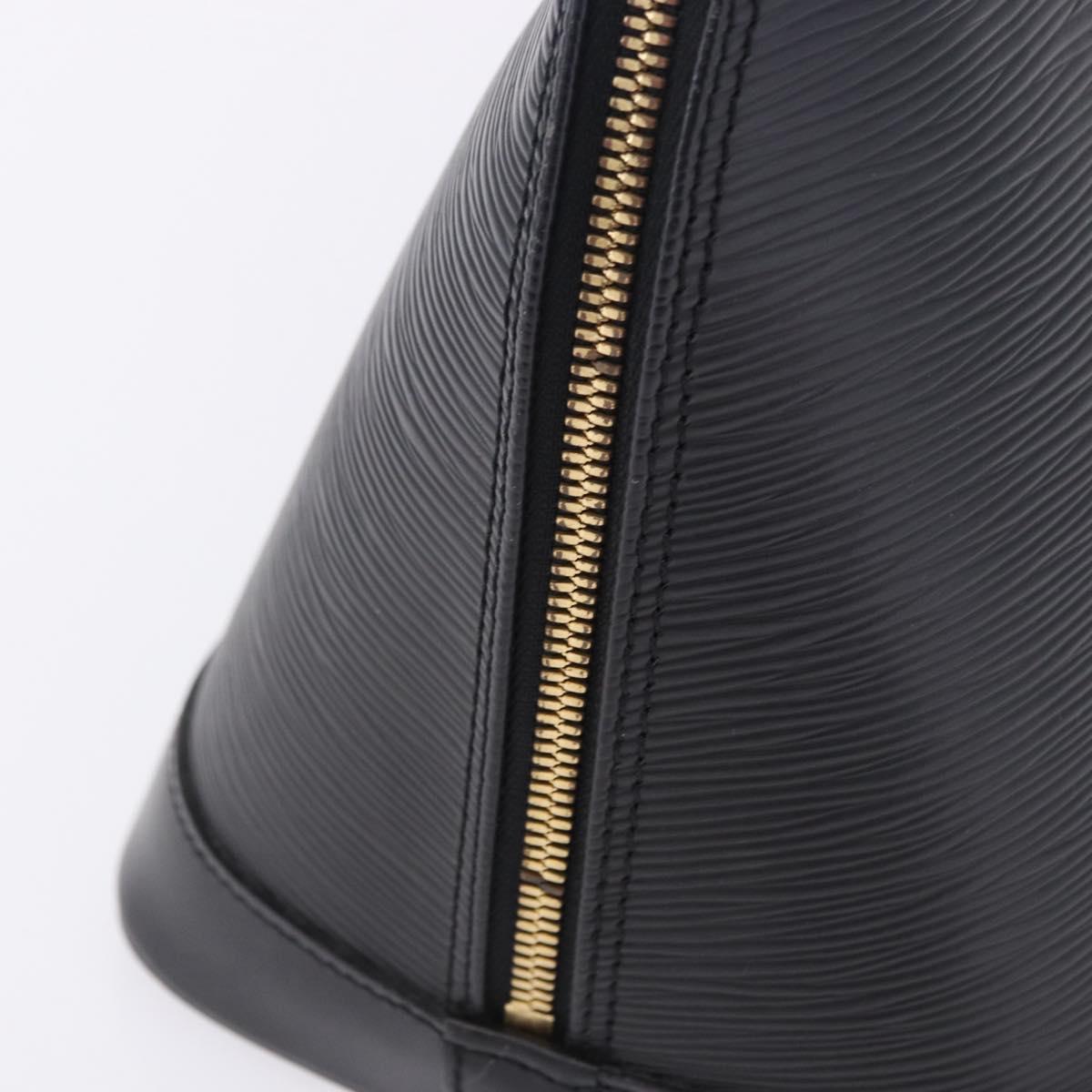 LOUIS VUITTON Epi Alma Hand Bag Noir Black M52142 LV Auth 204082V