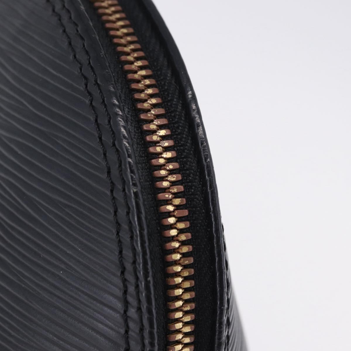 LOUIS VUITTON Epi Alma Hand Bag Noir Black M52142 LV Auth 204082V