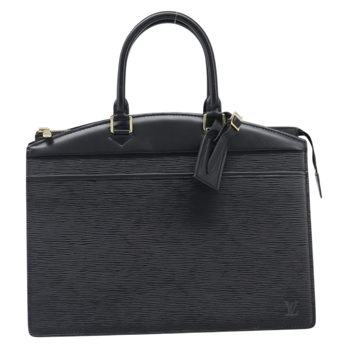 LOUIS VUITTON Epi Riviera Hand Bag Black M48182 LV Auth 204083