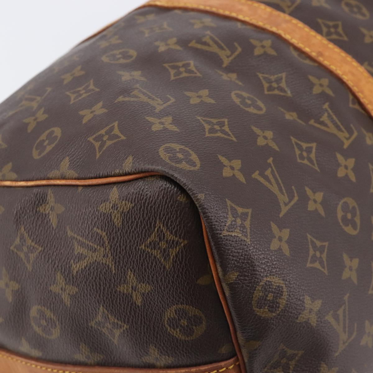 LOUIS VUITTON Monogram Keepall Bandouliere 50 Boston Bag M41416 LV Auth 204089