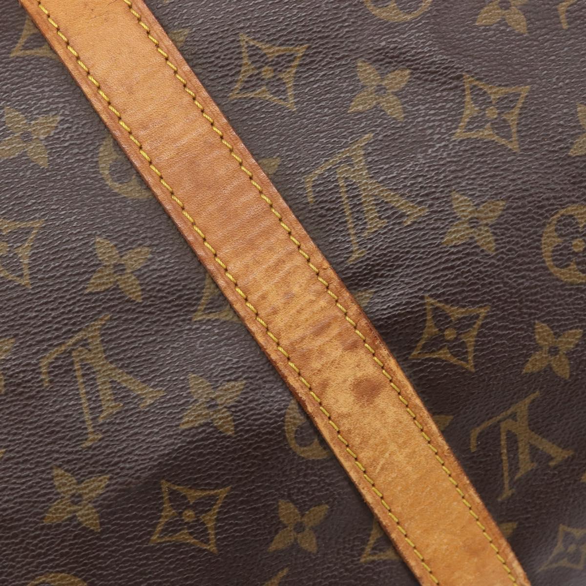 LOUIS VUITTON Monogram Keepall Bandouliere 50 Boston Bag M41416 LV Auth 204089