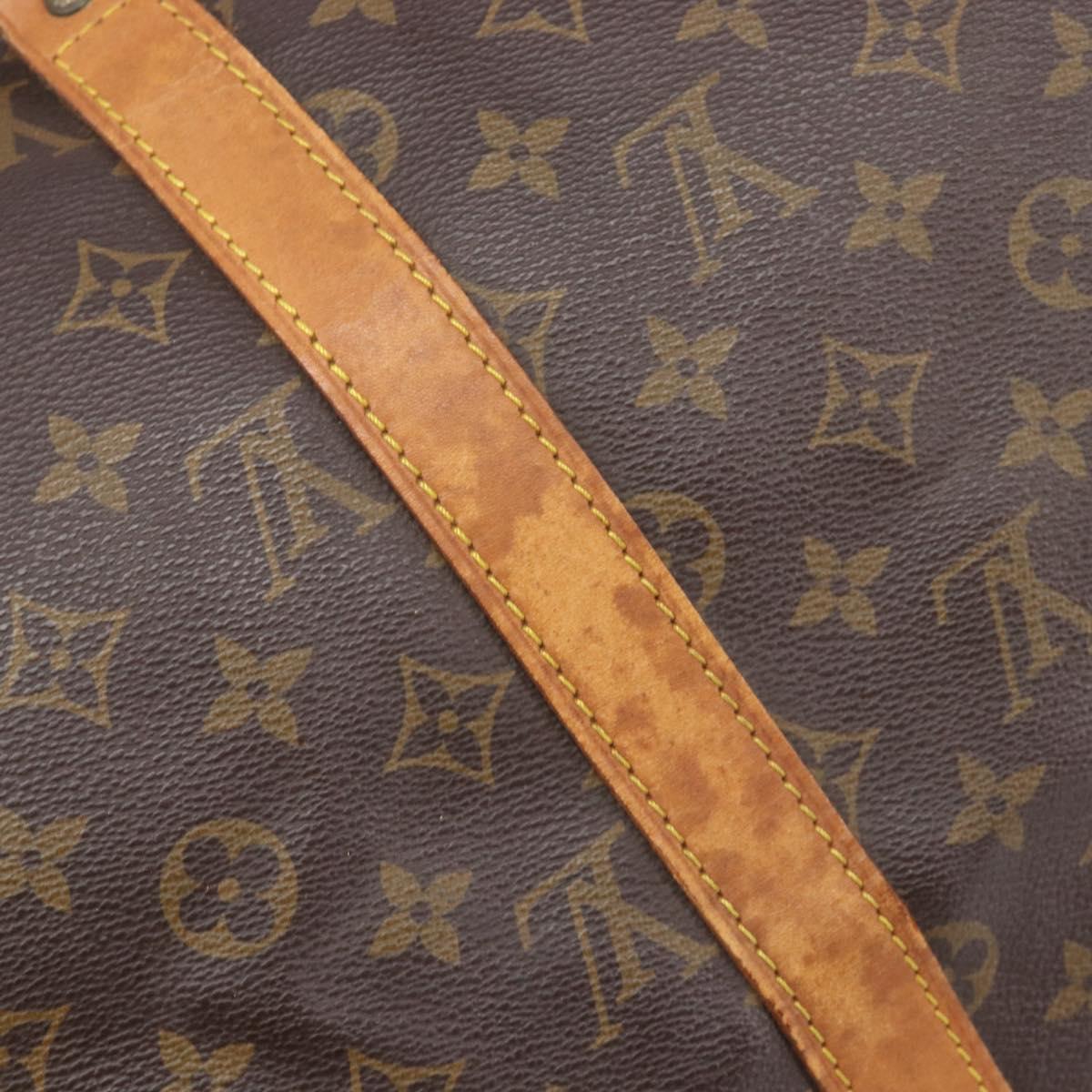 LOUIS VUITTON Monogram Keepall Bandouliere 50 Boston Bag M41416 LV Auth 204089