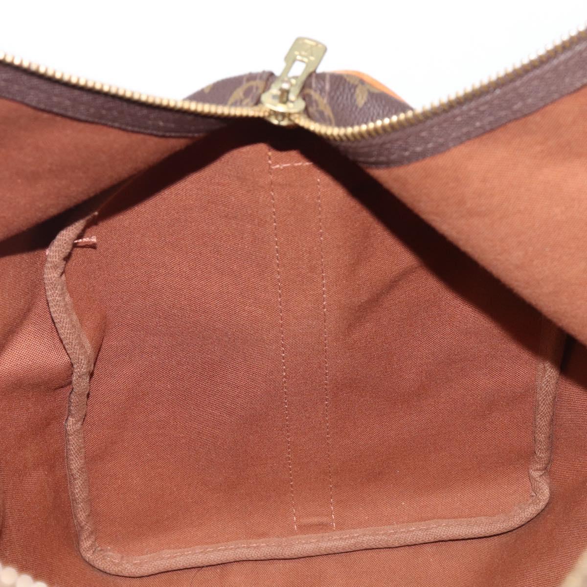 LOUIS VUITTON Monogram Keepall Bandouliere 50 Boston Bag M41416 LV Auth 204089