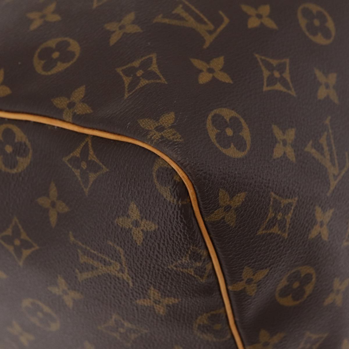 LOUIS VUITTON Monogram Keepall 60 Boston Bag M41422 LV Auth 204091V