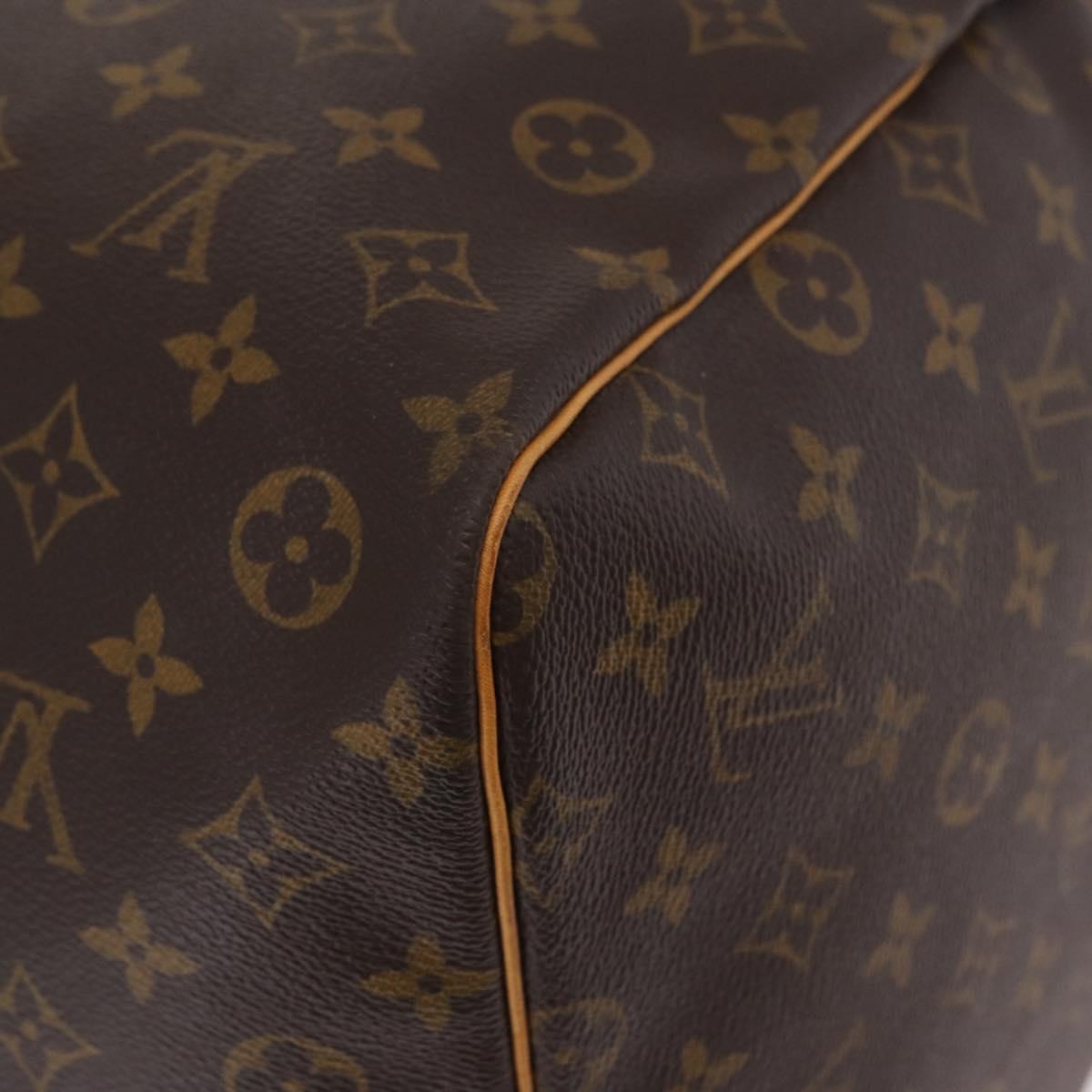 LOUIS VUITTON Monogram Keepall 60 Boston Bag M41422 LV Auth 204091V
