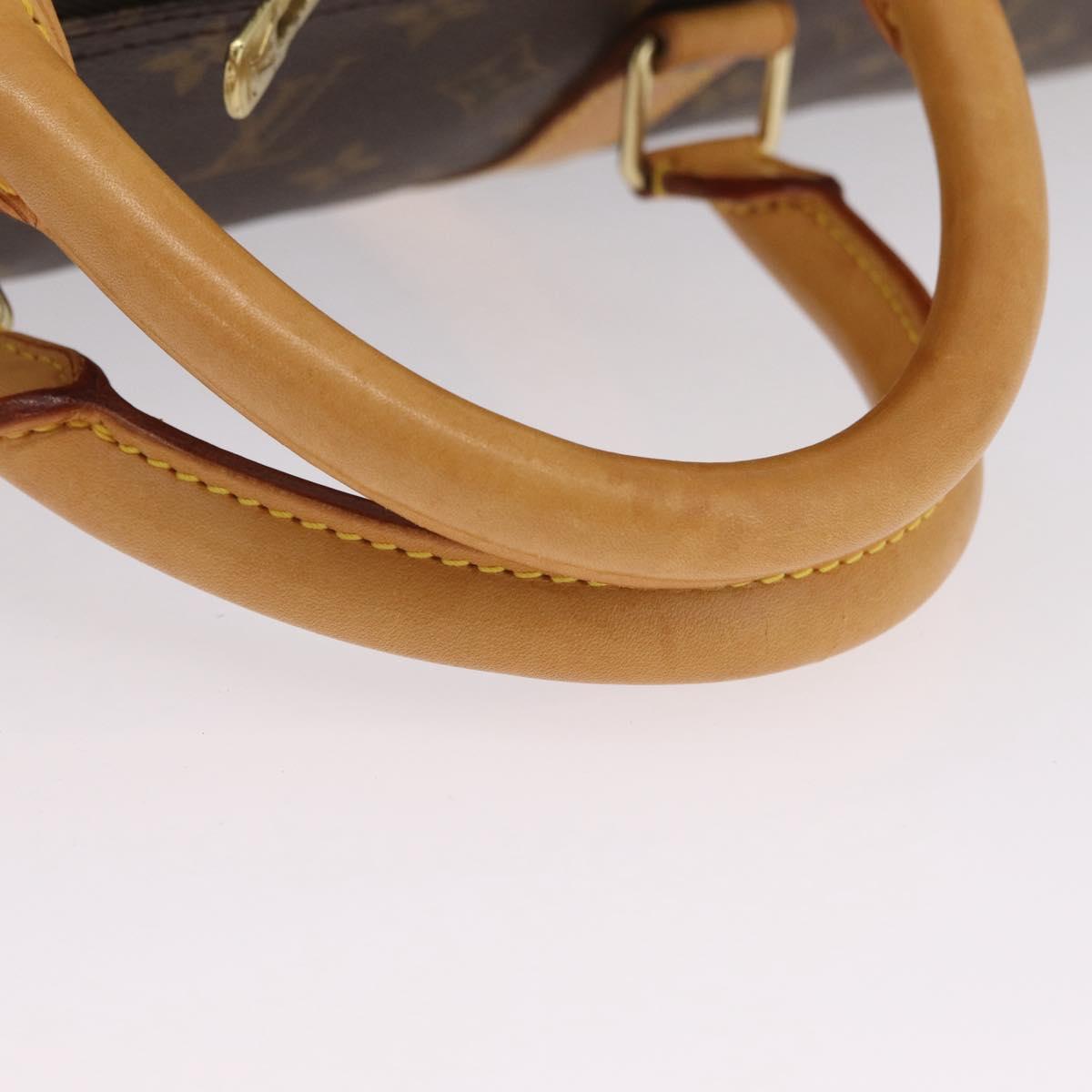 LOUIS VUITTON Monogram Keepall 60 Boston Bag M41422 LV Auth 204091V