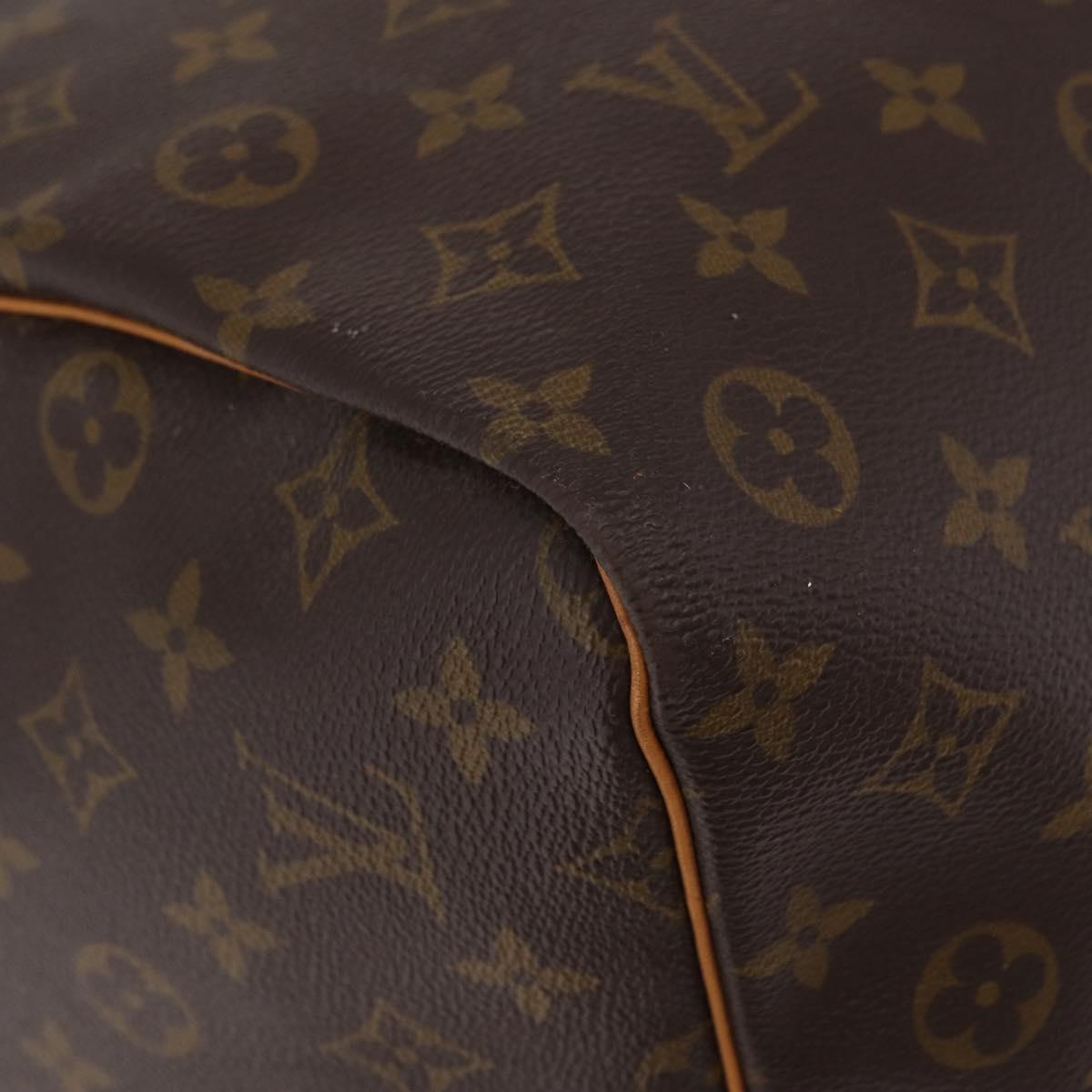 LOUIS VUITTON Monogram Keepall 60 Boston Bag M41422 LV Auth 204092V