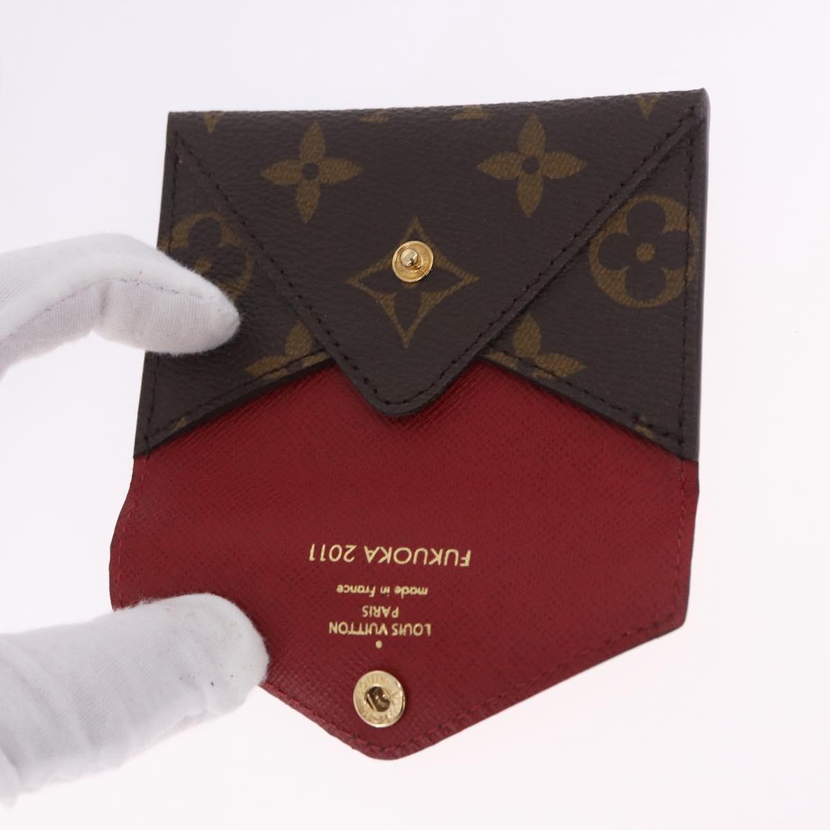 LOUIS VUITTON Monogram Card Case Fukuoka Store Promotional items LV Auth 204101V