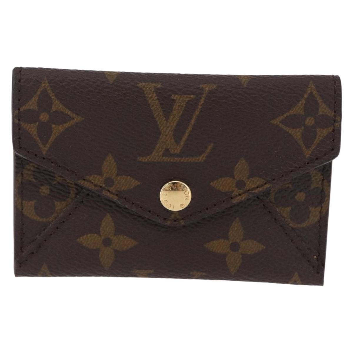 LOUIS VUITTON Monogram Card Case Fukuoka Store Promotional items LV Auth 204101V
