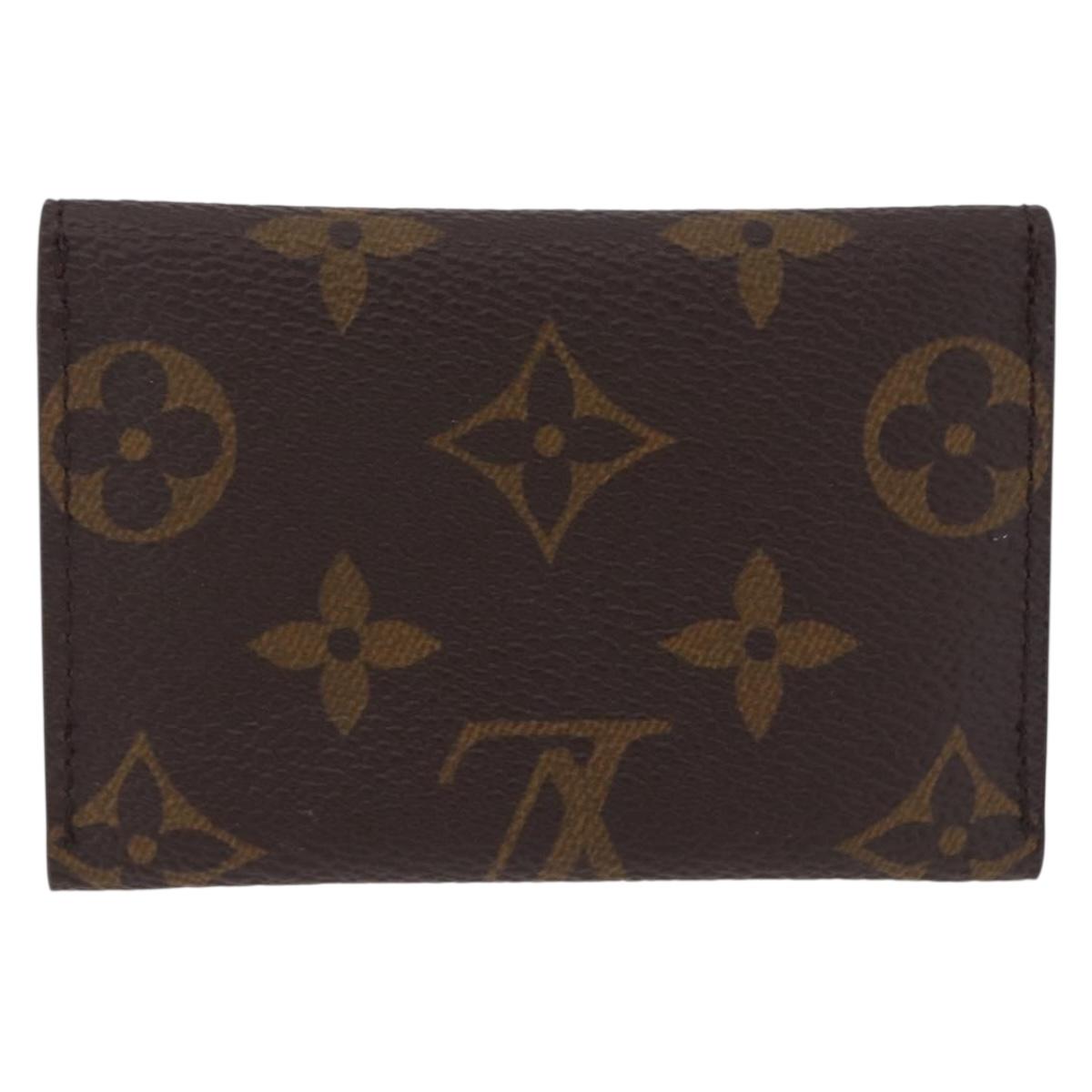 LOUIS VUITTON Monogram Card Case Fukuoka Store Promotional items LV Auth 204101V