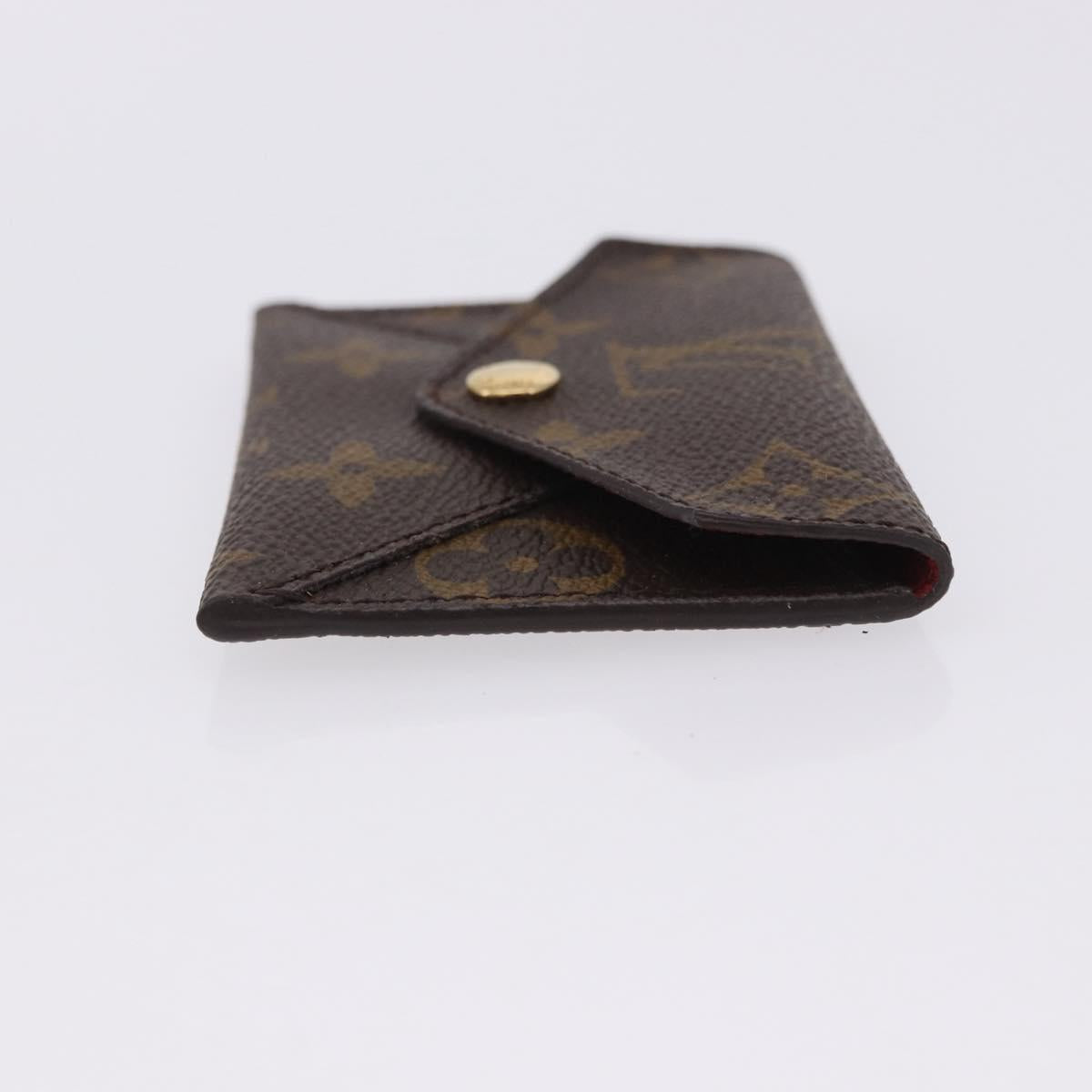 LOUIS VUITTON Monogram Card Case Fukuoka Store Promotional items LV Auth 204101V