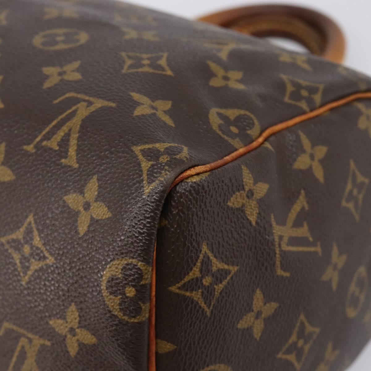 LOUIS VUITTON Monogram Speedy 25 Hand Bag M41528 LV Auth 204113