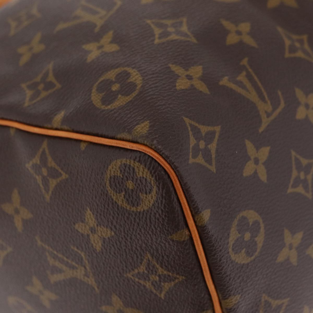 LOUIS VUITTON Monogram Speedy 35 Hand Bag M41524 LV Auth 204115V