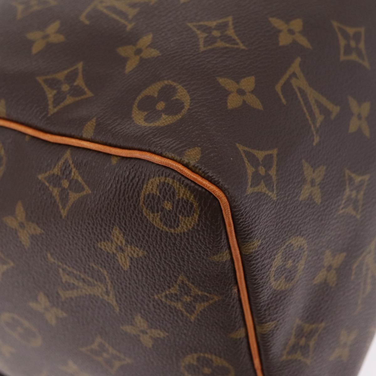 LOUIS VUITTON Monogram Speedy 35 Hand Bag M41524 LV Auth 204115V