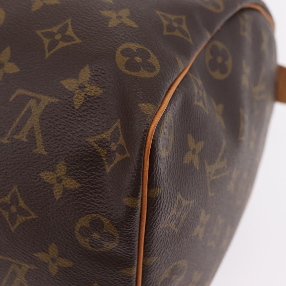 LOUIS VUITTON Monogram Speedy 35 Hand Bag M41524 LV Auth 204115V