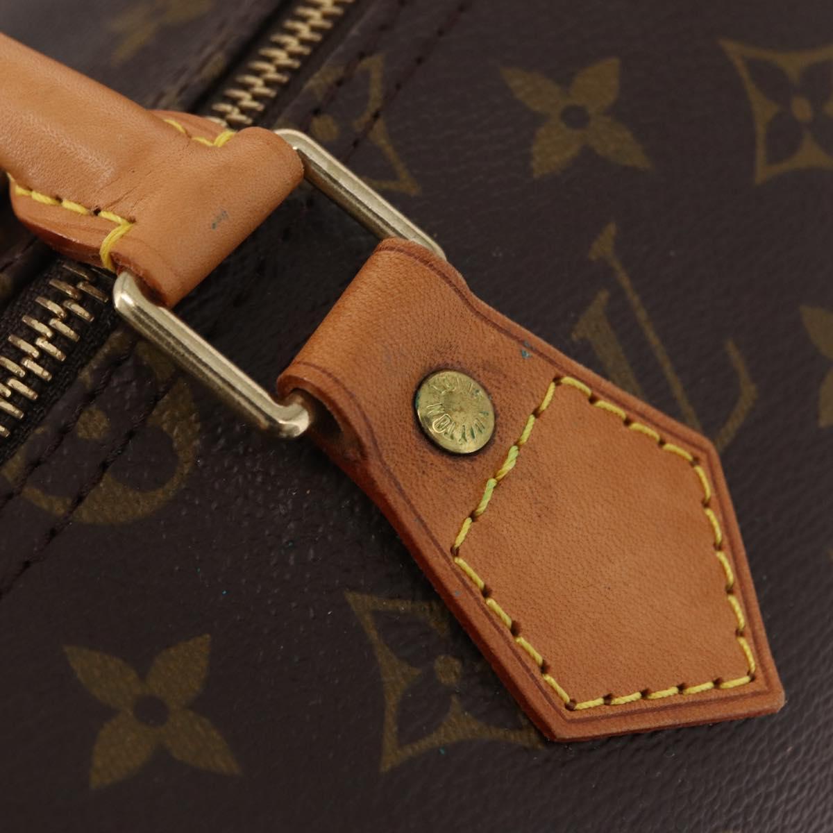 LOUIS VUITTON Monogram Speedy 35 Hand Bag M41524 LV Auth 204115V