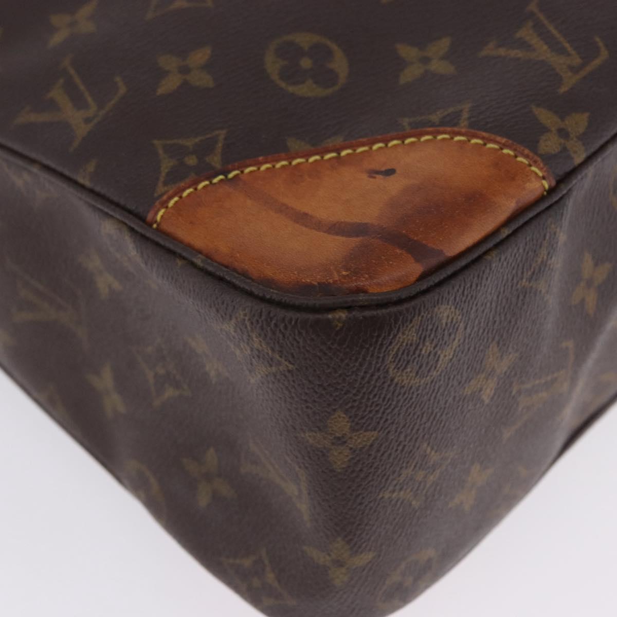 LOUIS VUITTON Monogram Boulogne 35 Shoulder Bag M51260 LV Auth 204116