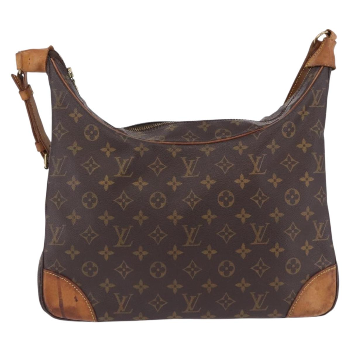 LOUIS VUITTON Monogram Boulogne 35 Shoulder Bag M51260 LV Auth 204116