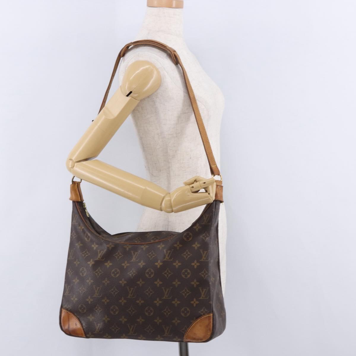 LOUIS VUITTON Monogram Boulogne 35 Shoulder Bag M51260 LV Auth 204116