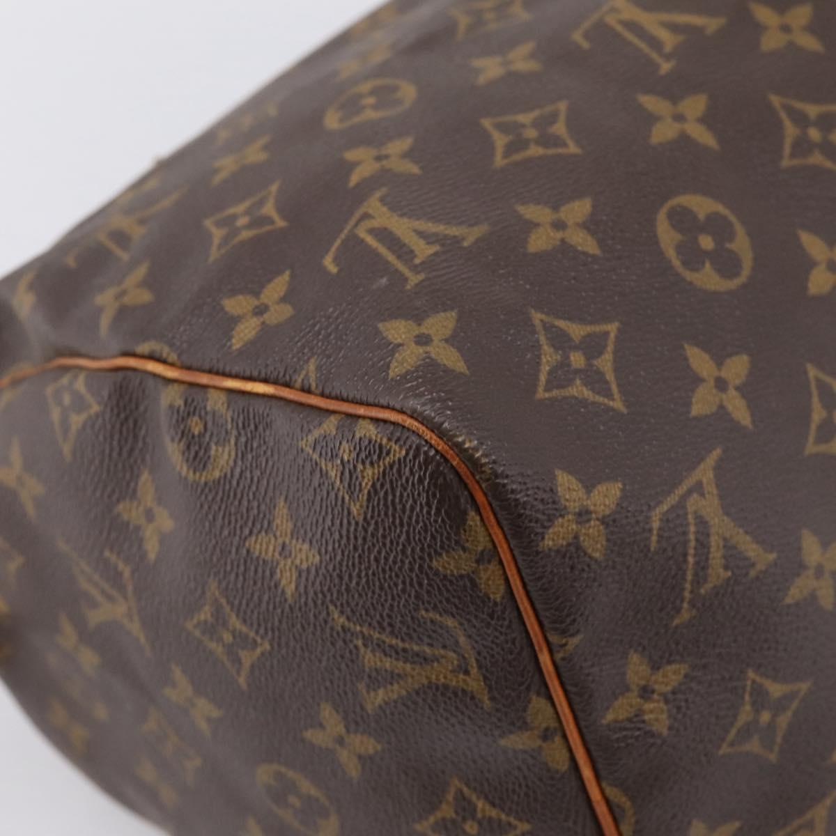 LOUIS VUITTON Monogram Speedy 30 Hand Bag M41526 LV Auth 204119