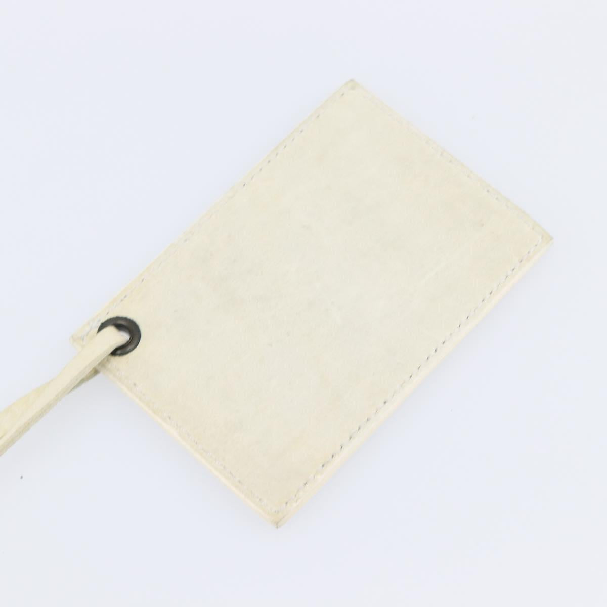 BALENCIAGA The Shoulder Bag Leather Ivory 138226 Auth 204124V