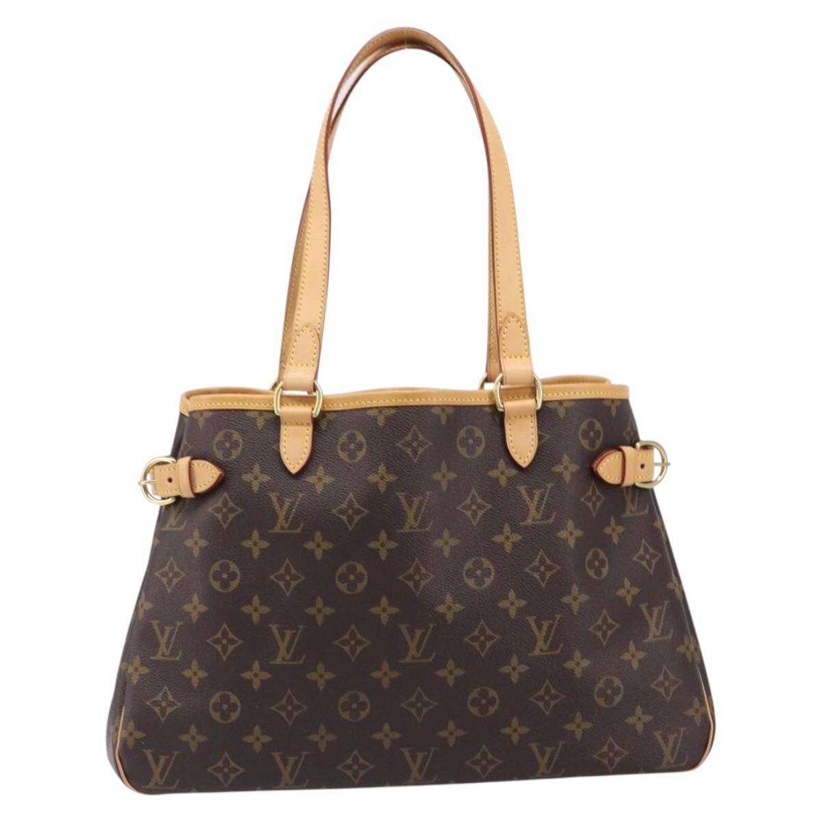 LOUIS VUITTON Monogram Batignolles Horizontal Tote Bag M51154 LV Auth 204129SAV