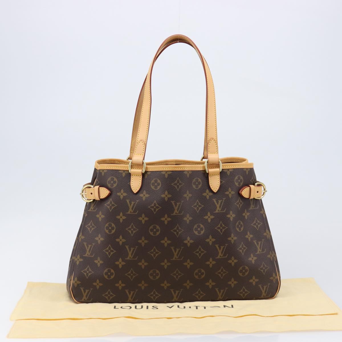 LOUIS VUITTON Monogram Batignolles Horizontal Tote Bag M51154 LV Auth 204129SAV