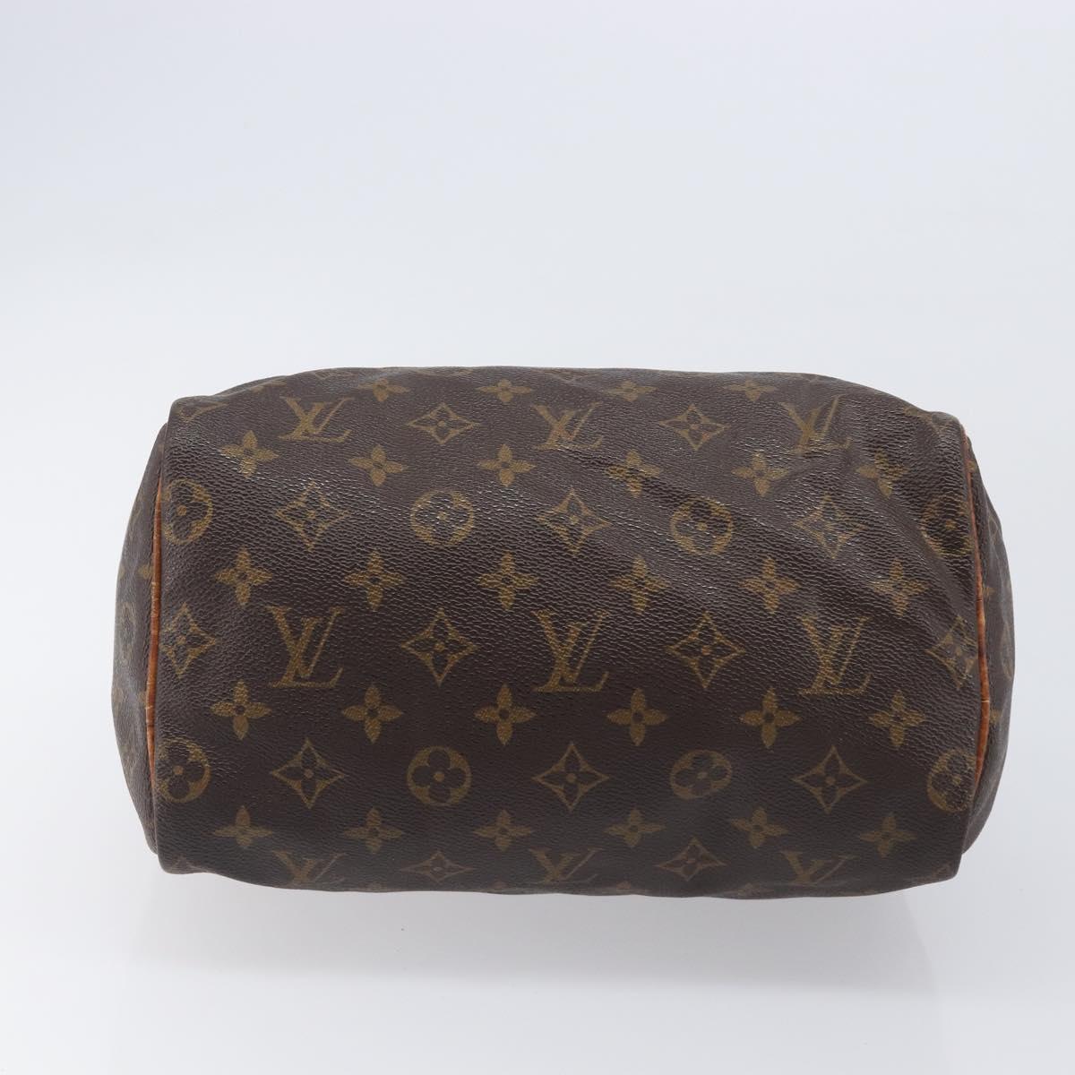 LOUIS VUITTON Monogram Speedy 25 Hand Bag M41528 LV Auth 204134