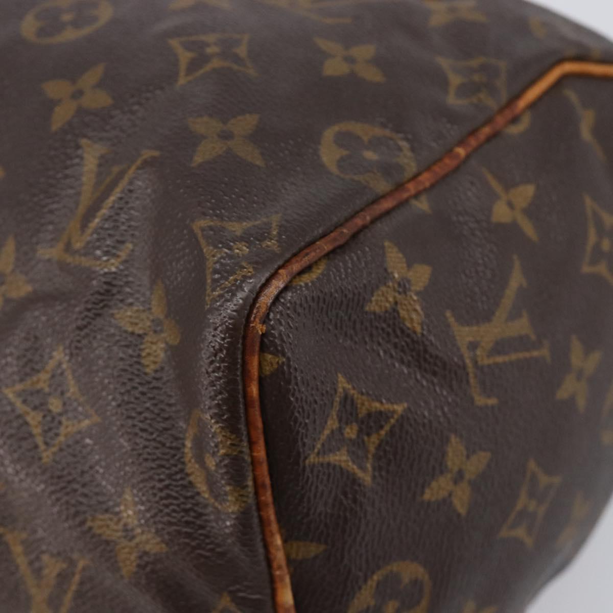 LOUIS VUITTON Monogram Speedy 25 Hand Bag M41528 LV Auth 204134
