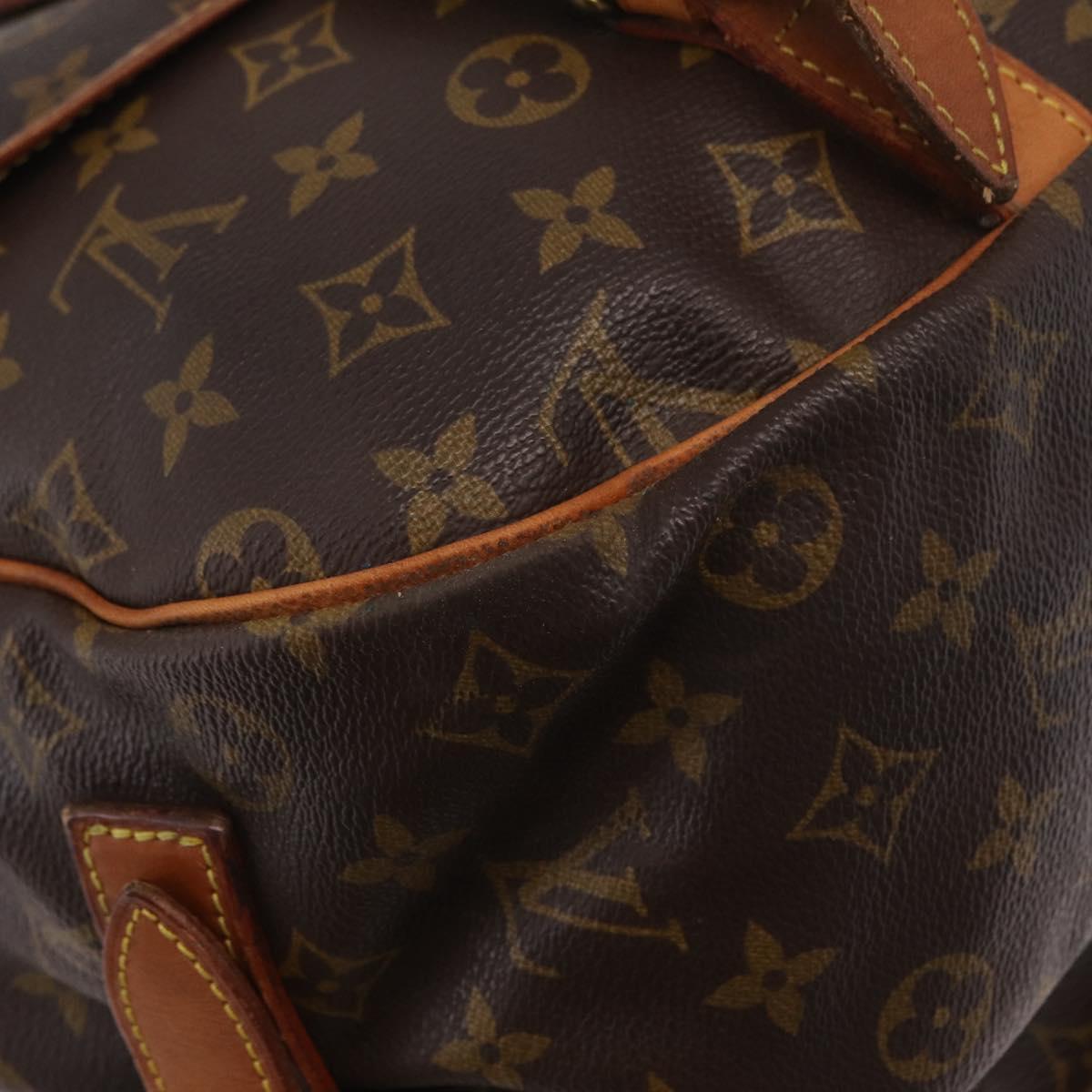 LOUIS VUITTON Monogram Saumur 43 Shoulder Bag M42252 LV Auth 204139