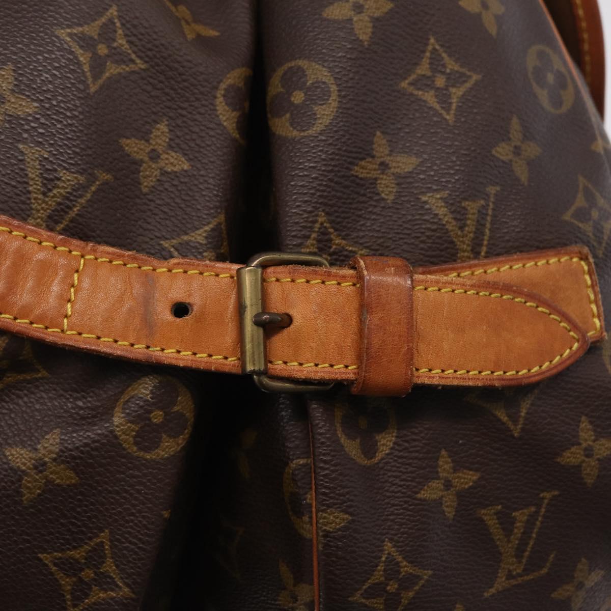 LOUIS VUITTON Monogram Saumur 43 Shoulder Bag M42252 LV Auth 204139